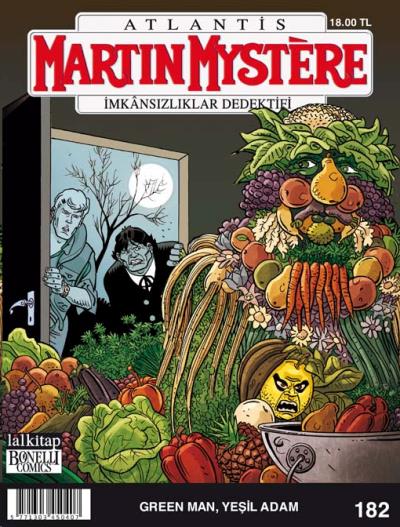 Martin Mystere Imkansızlıklar Dedektifi Sayı 182 Green Man Yeşil Adam