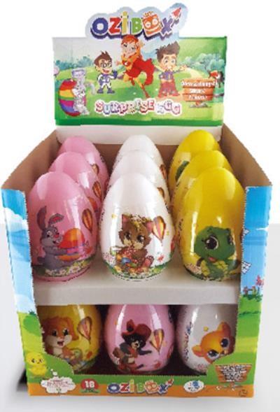 Ozibox XL Sürpriz Yumurta Patlayan Şekerli 18 li Stand 7043