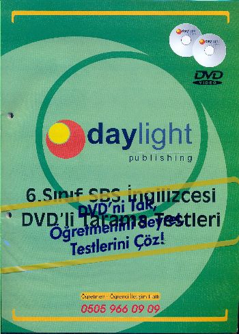 Daylight 6. Sınıf İngilizce DVDli Tarama Testleri