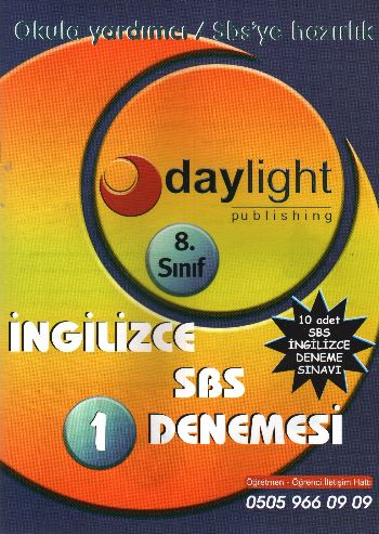 Daylight 8. Sınıf İngilizce SBS Denemesi