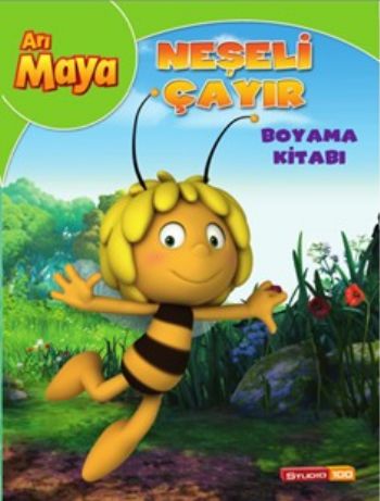 Arı Maya Neşeli Çayır Boyama Kitabı