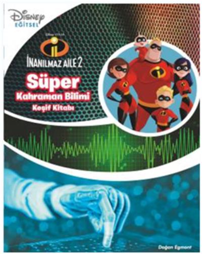 Disney İnanılmaz Aile Süper Kahraman Keşif Kitabı
