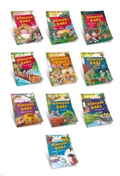 Dinozor Çağı Seti 10 Kitap Takım
