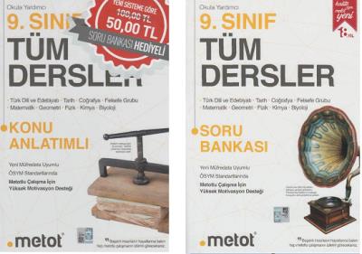 Metot 9. Sınıf Tüm Dersler Konu Anlatımlı Soru Bankası