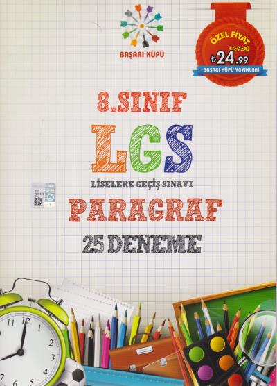Başarı Küpü 8. Sınıf LGS Paragraf 25 Deneme