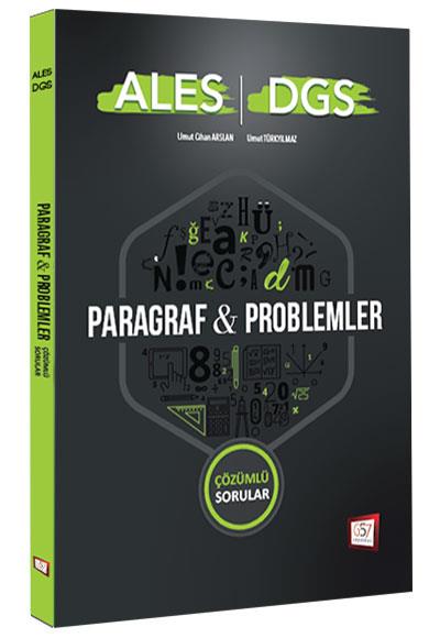 657 ALES DGS Paragraf Problemler Çözümlü Sorular YENİ