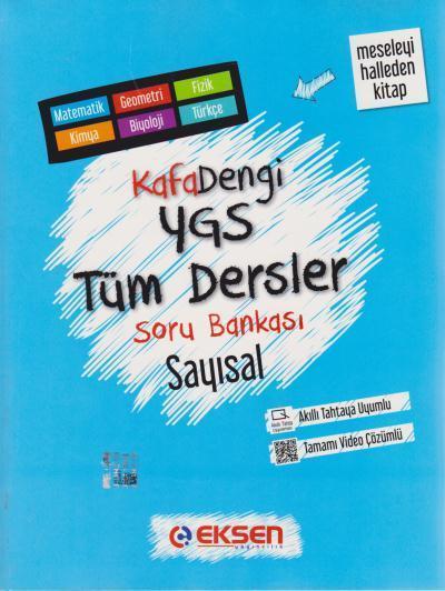 Eksen Kafadengi YGS Tüm Dersler Soru Bankası Sayısal