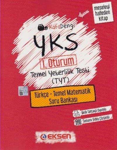 Eksen Kafadengi YKS TYT Türkçe Temel Matematik Soru Bankası 1. Oturum