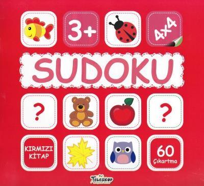 Sudoku 4X4 Kırmızı Kitap
