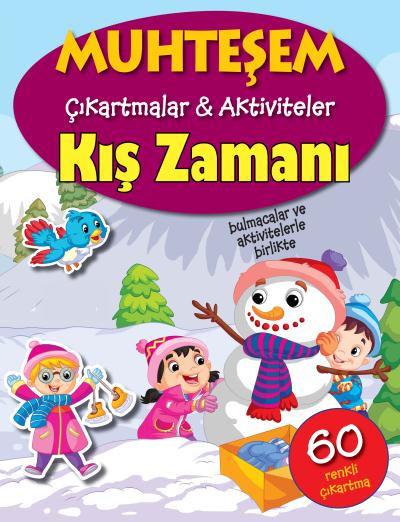 Muhteşem Çıkartmalar Aktiviteler Kış Zamanı