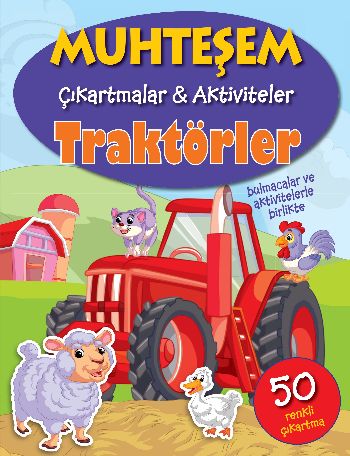 Muhteşem Çıkartmalar Aktiviteler Traktörler