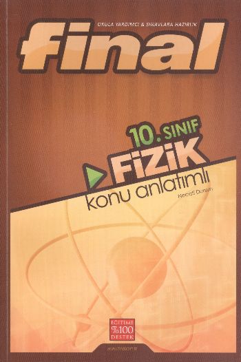 Final 10. Sınıf Fizik Konu Anlatımlı