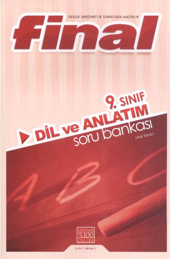 Final 9. Sınıf Dil ve Anlatım Soru Bankası