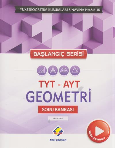 Final TYT AYT Geometri Soru Bankası Video Çözümlü Başlangıç Serisi YENİ