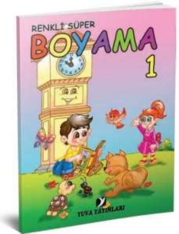 Yuva Renkli Süper Boyama Kitabı İnce Adet