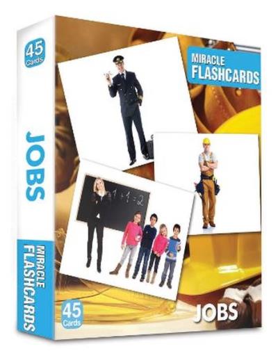 Miracle FlashCards Jobs 45 Cards