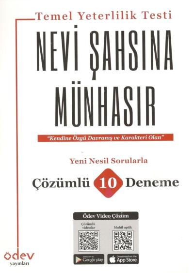 Ödev TYT Nevi Şahsına Münhasır 10 Çözümlü Deneme YENİ
