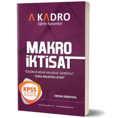 A Kadro KPSS A Makro İktisat Konu Anlatımlı