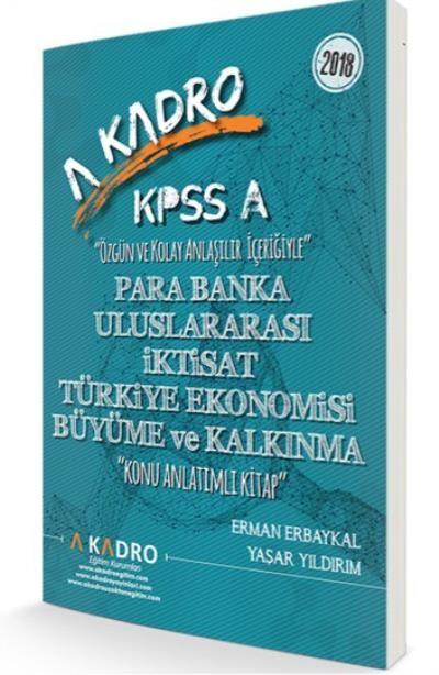 A Kadro KPSS A Para Banka Uluslararası İktisat Türkiye Ekonomisi Büyüme ve Kalkınma