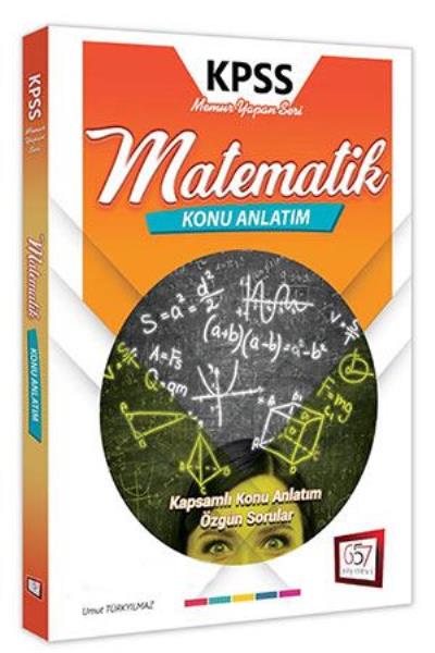 657 KPSS Memur Yapan Seri Matematik Konu Anlatımlı YENİ