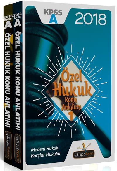 Beyaz Kalem KPSS A Grubu Özel Hukuk Konu Anlatımı 2 Kitap 2018