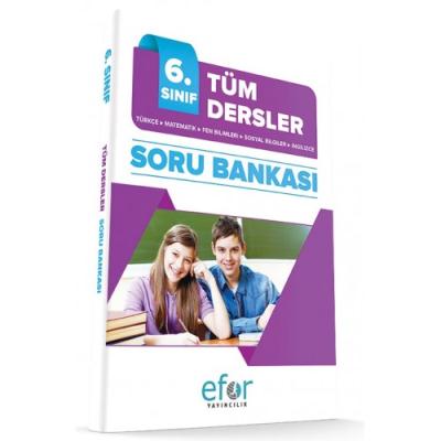 Efor 6. Sınıf Tüm Dersler Soru Bankası KAMPANYALI