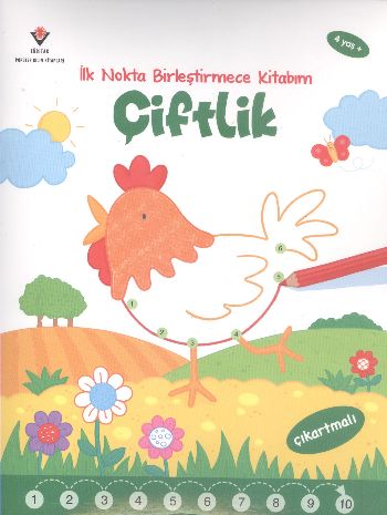 İlk Nokta Birleştirmece Kitabım Çiftlik 4 Yaş