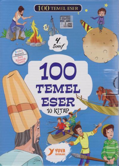 100 Temel Eser 4. Sınıf 10 Kitap Takım