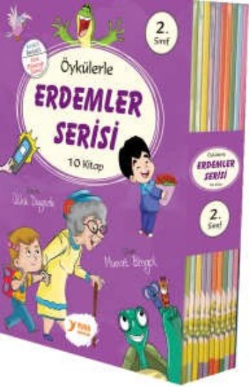 Öykülerle Erdemler Serisi 10 Kitap 2. Sınıflar Için