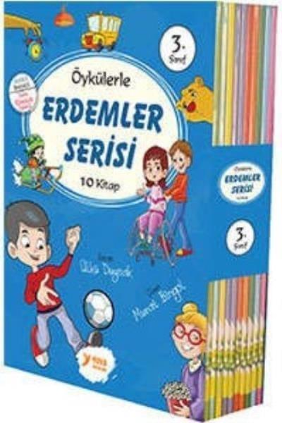 Öykülerle Erdemler Serisi 10 Kitap 3. Sınıflar İçin