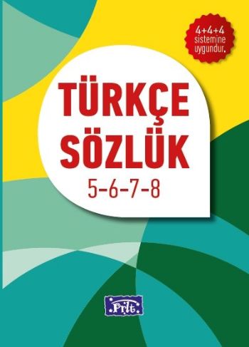 Parıltı İlköğretim Türkçe Sözlük 5 6 7 8